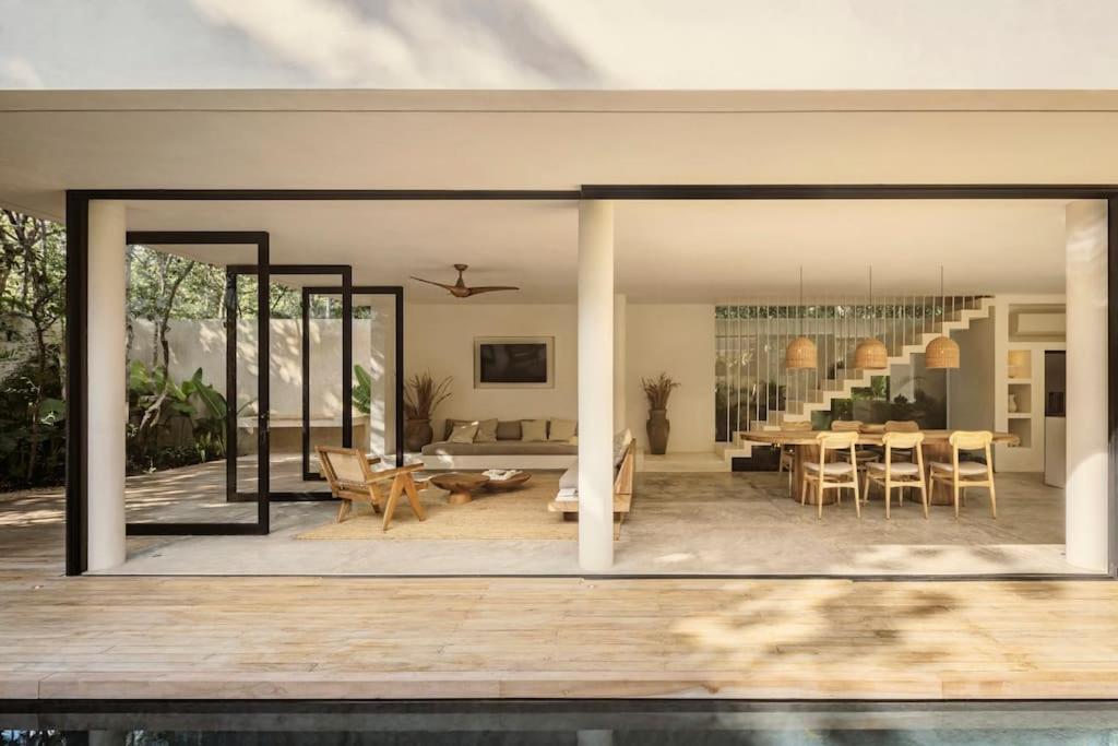 Casa Areca, Awarded Architectural Villa Located In A Secured Gated Community, With Concierge Services Tulum Zewnętrze zdjęcie