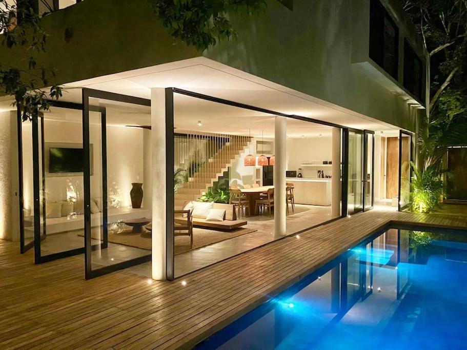 Casa Areca, Awarded Architectural Villa Located In A Secured Gated Community, With Concierge Services Tulum Zewnętrze zdjęcie